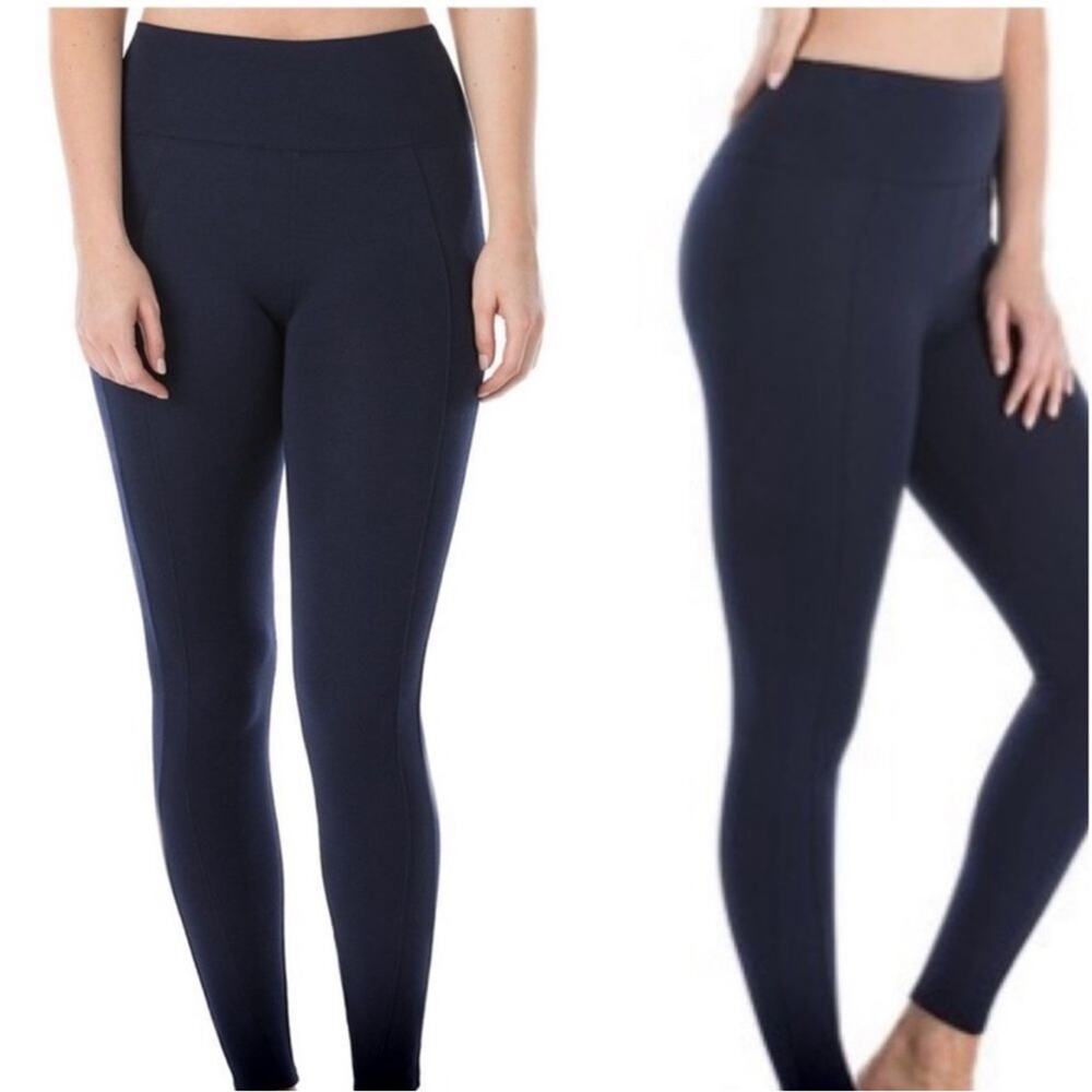 Spanx assets M high rise ponte legging black office work